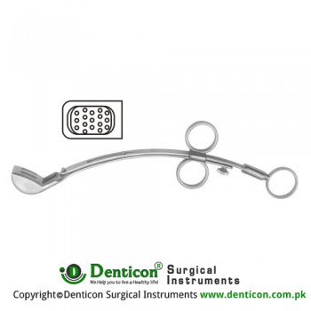 LaForce Adenotome Fig. 1 - With Perforated Blade Stainless Steel, 25 cm - 9 3/4"